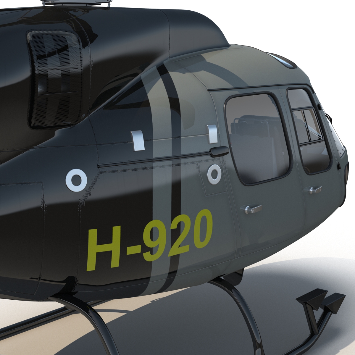 Eurocopter AS 355 2 3D model