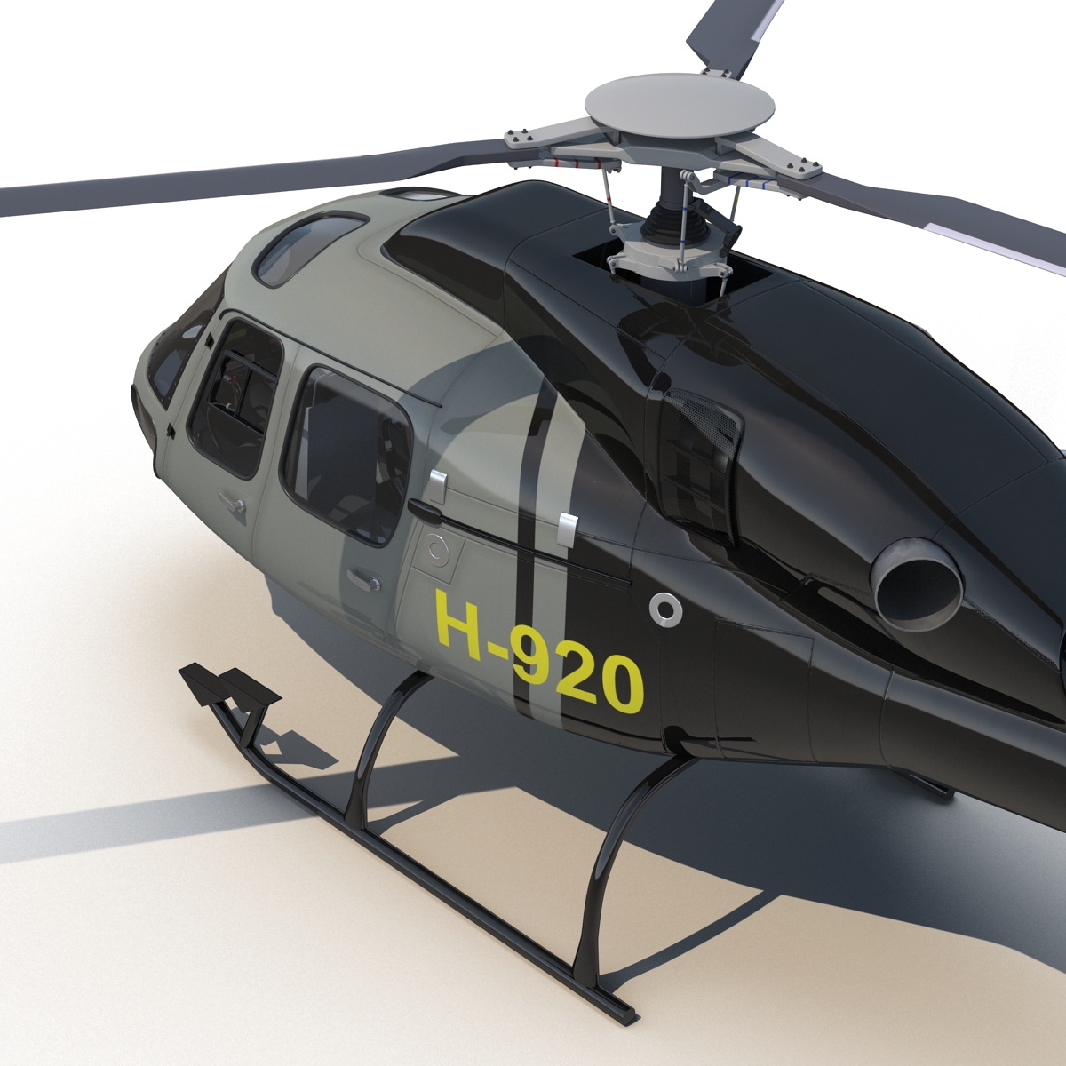 Eurocopter AS 355 2 3D model