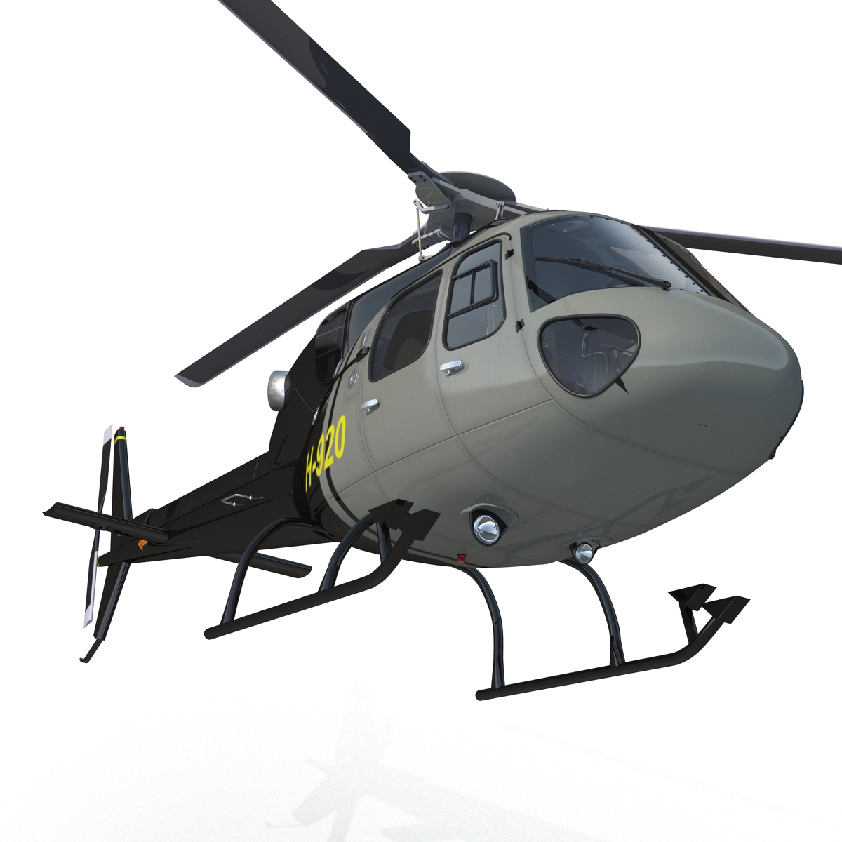 Eurocopter AS 355 2 3D model