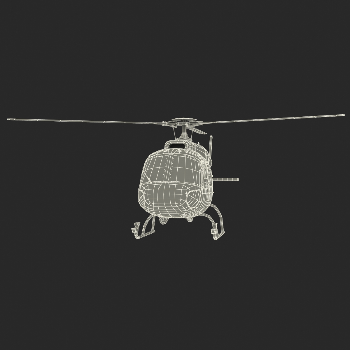 Eurocopter AS 355 2 3D model