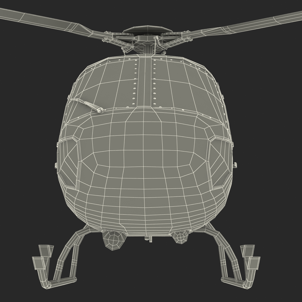 Eurocopter AS 355 2 3D model