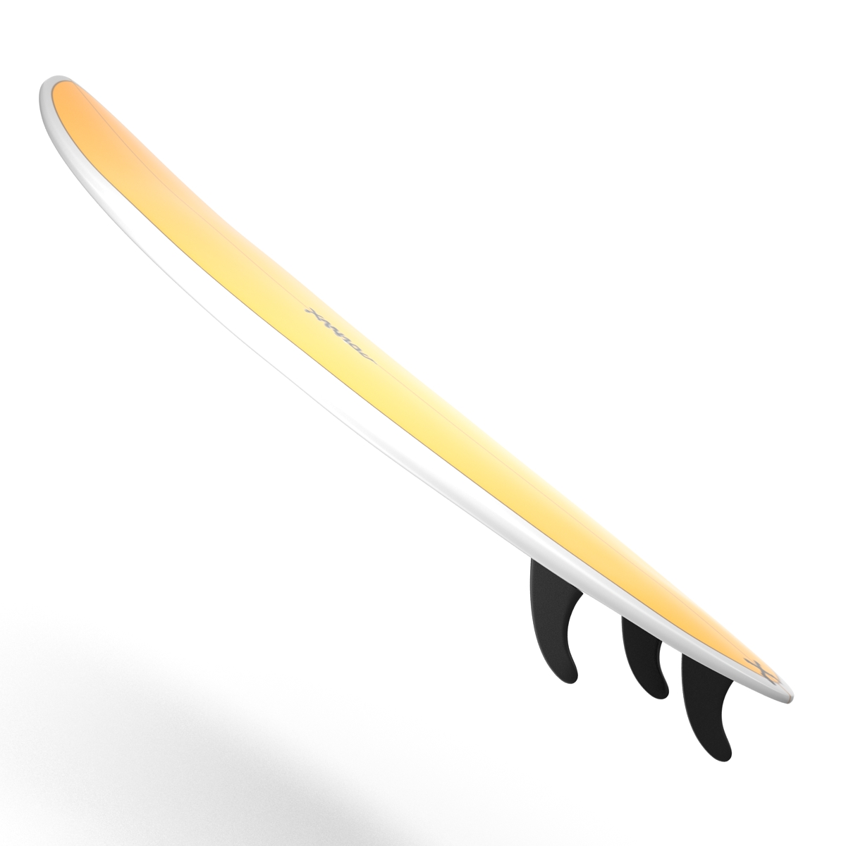 Surfboard Funboard Set 3D