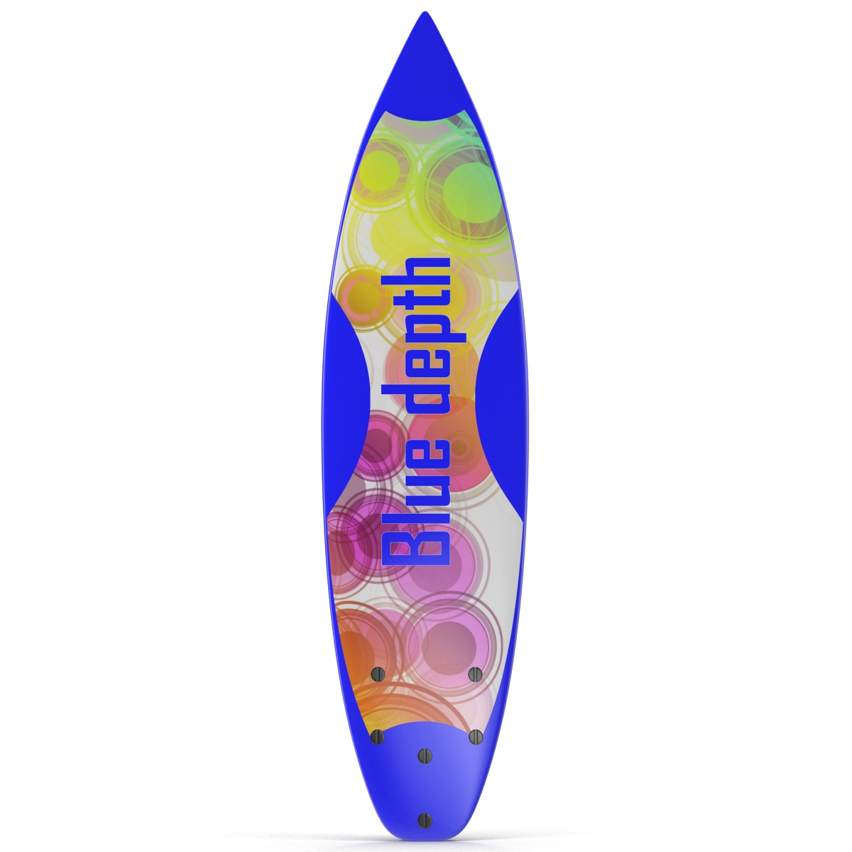 Surfboard Shortboard Set 3D model