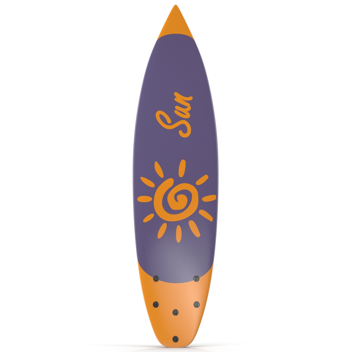 Surfboard Shortboard Set 3D model