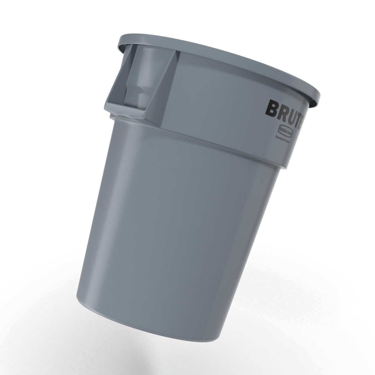 Plastic Garbage Can 3D model