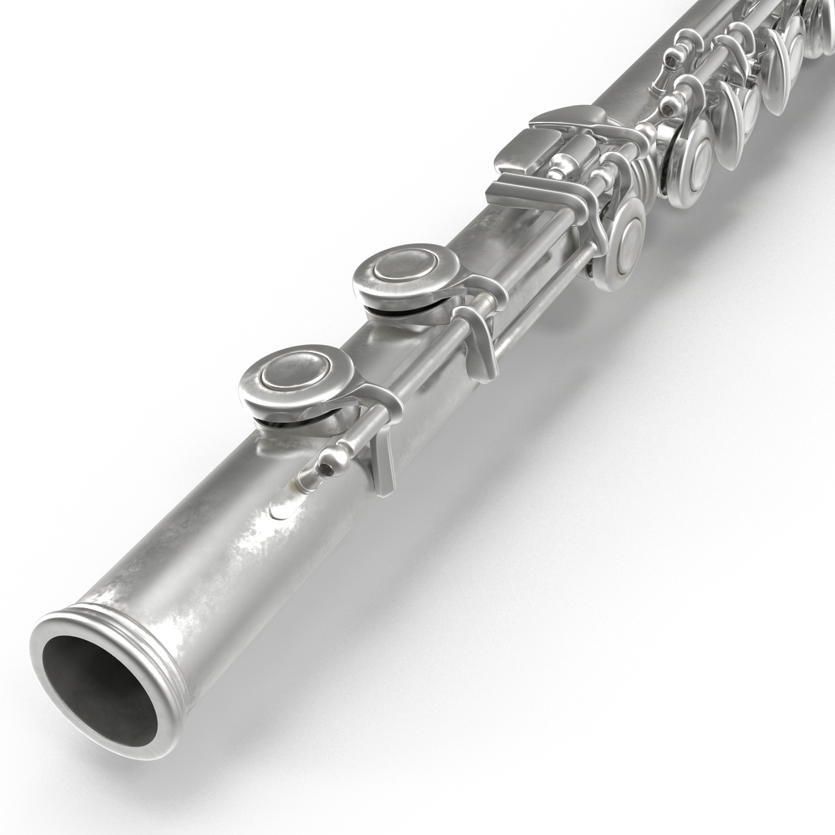 Flute 2 3D model