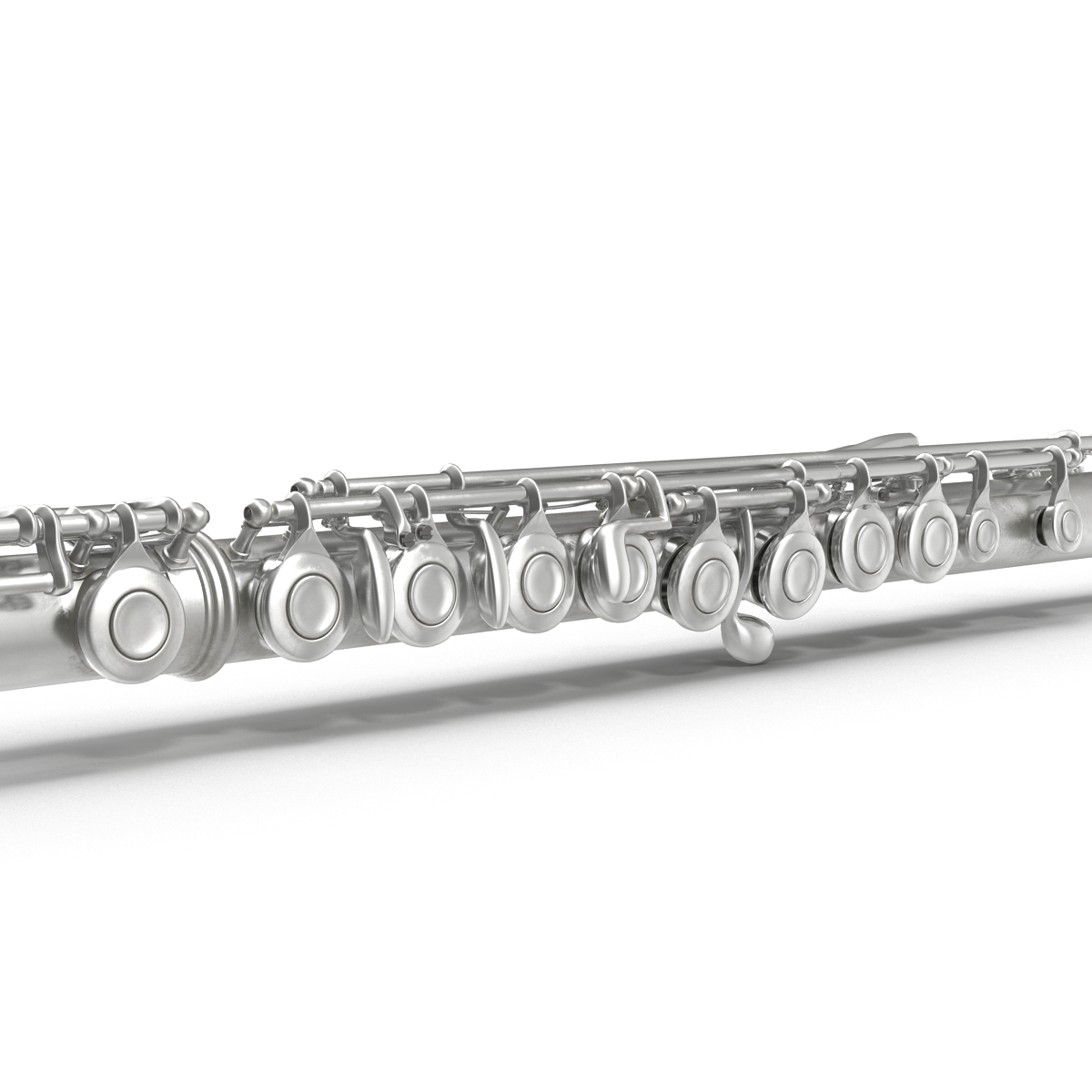 Flute 2 3D model