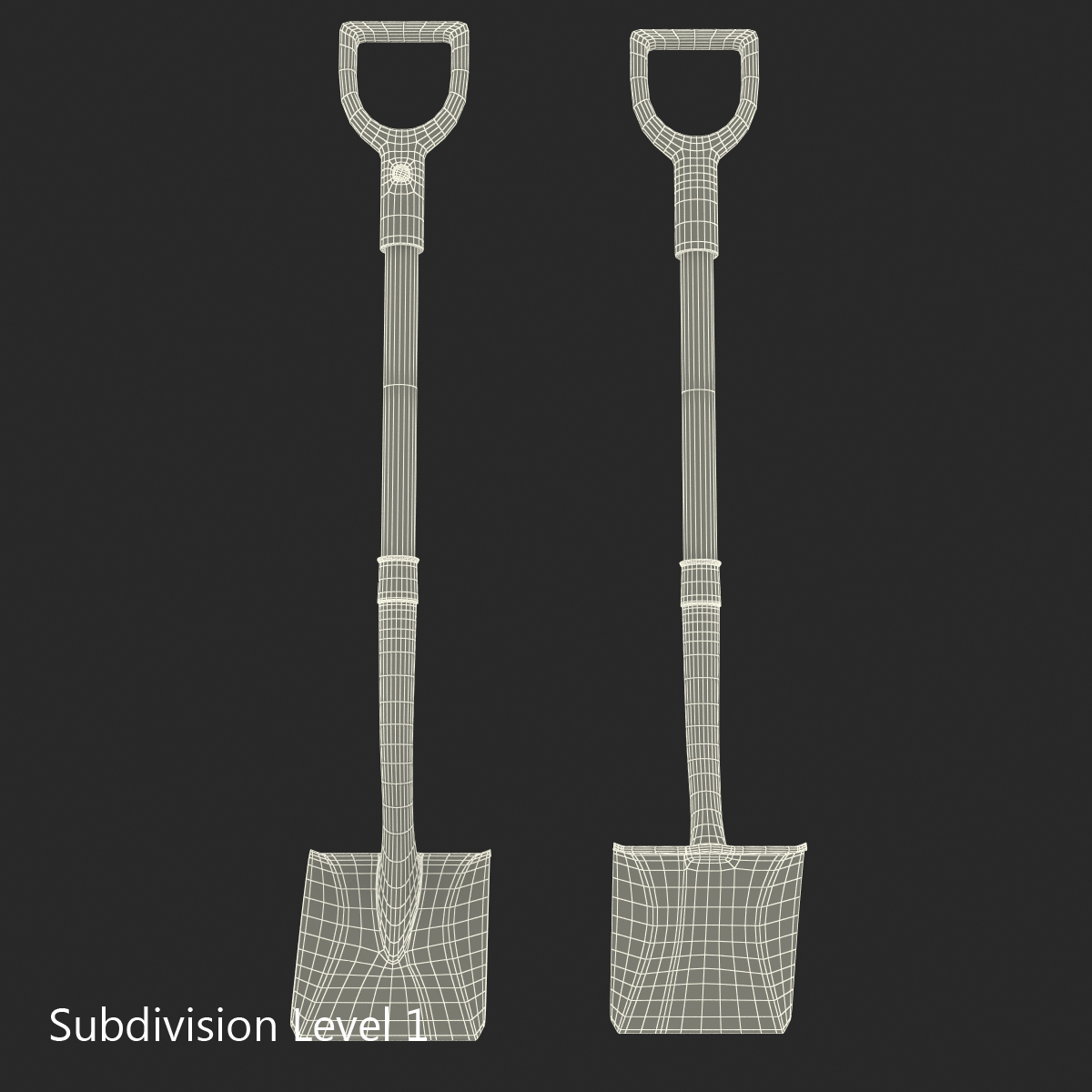 3D model Shovel 2