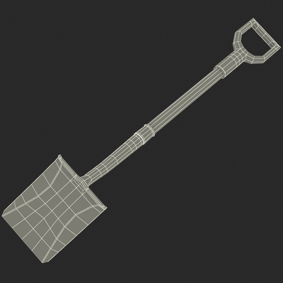 3D model Shovel 2