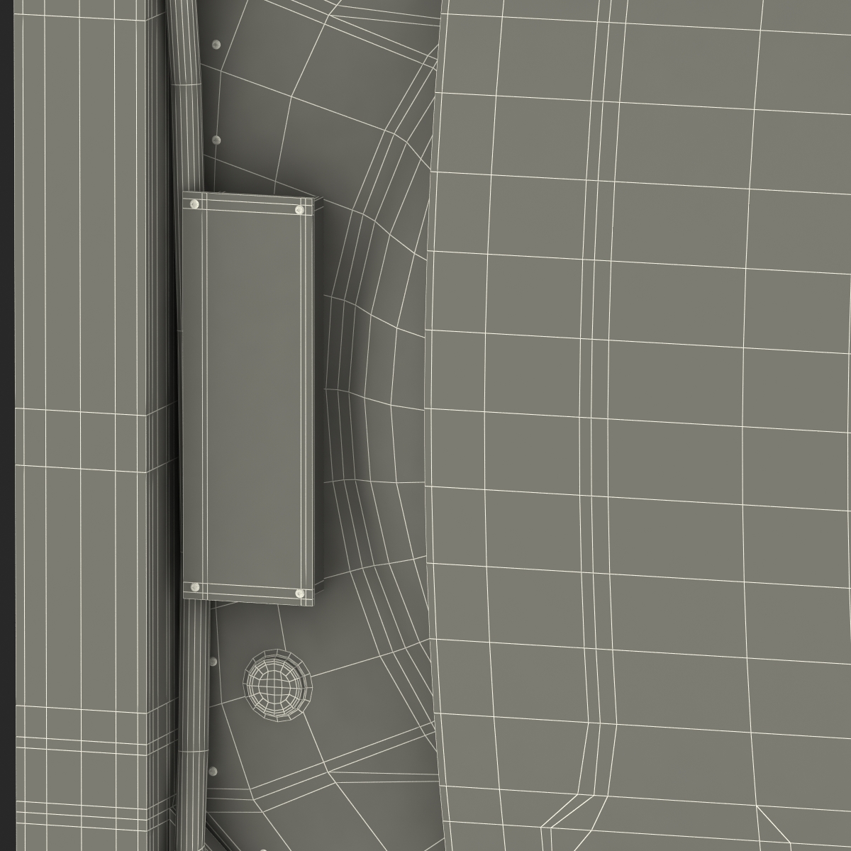 3D ISO Tank Container model