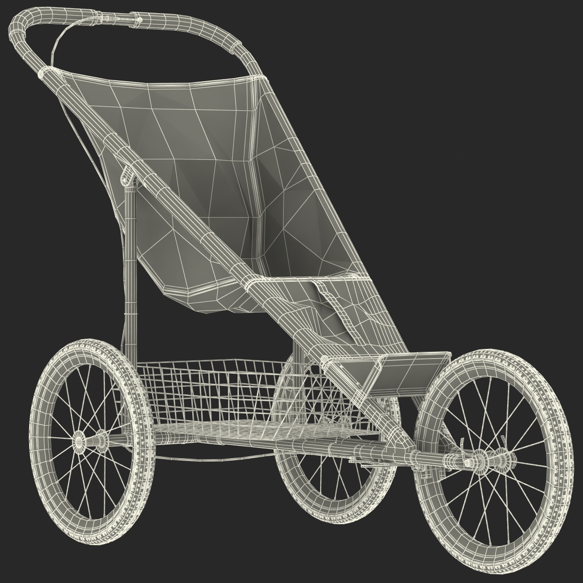 3D Jogging Stroller