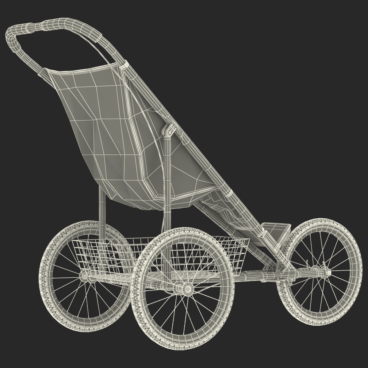 3D Jogging Stroller