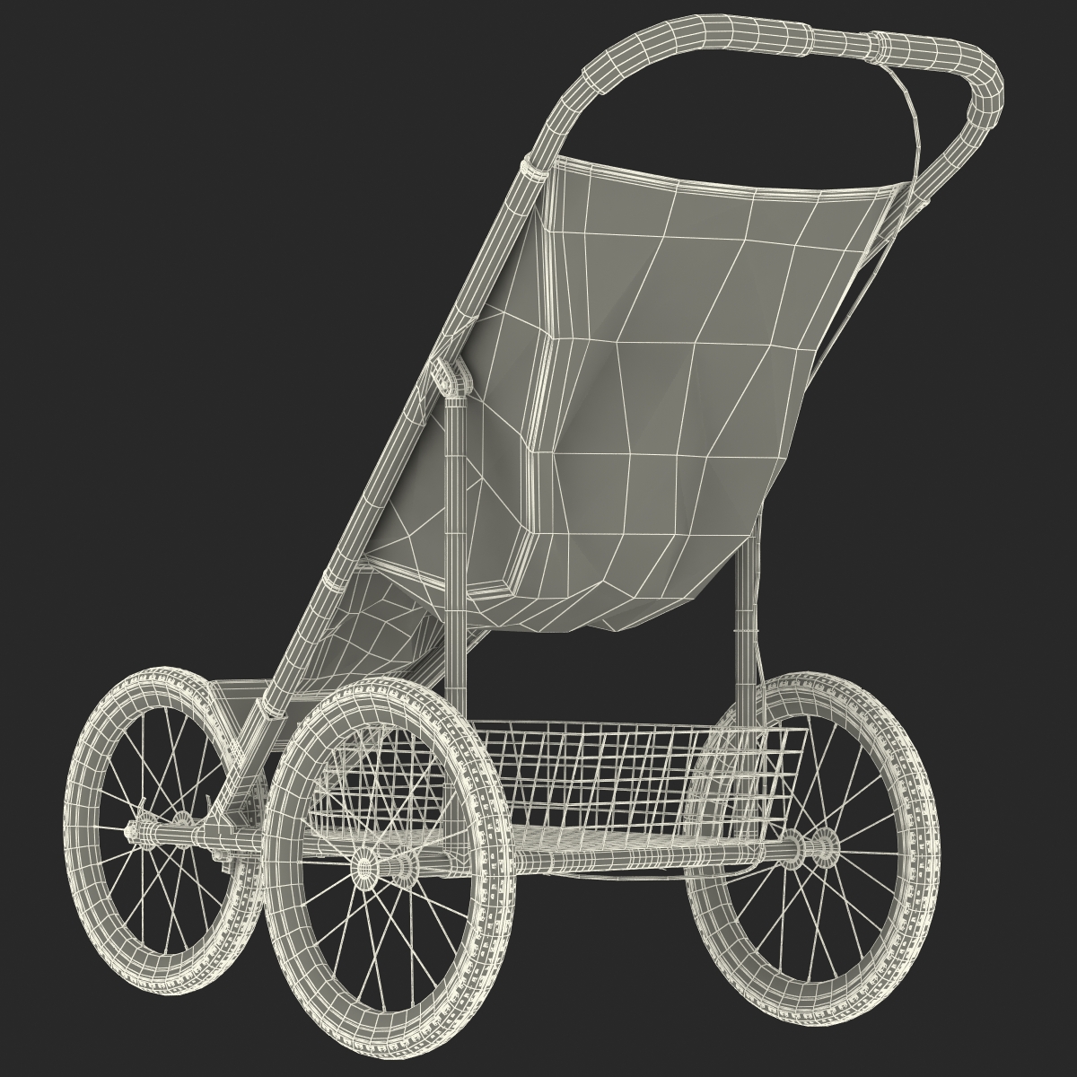 3D Jogging Stroller