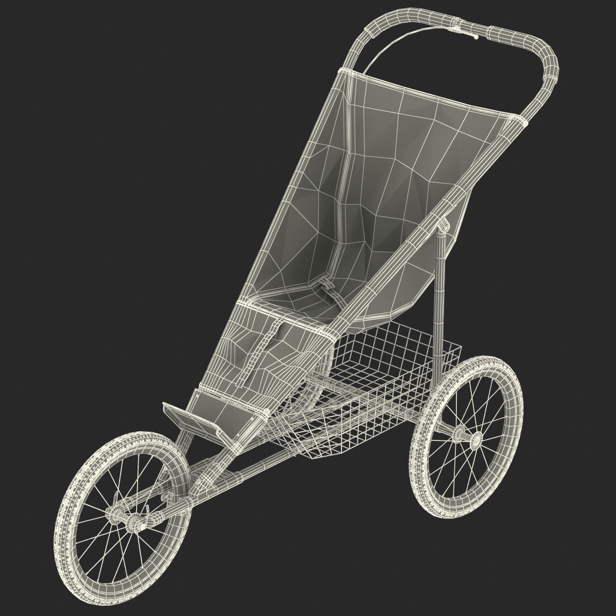 3D Jogging Stroller