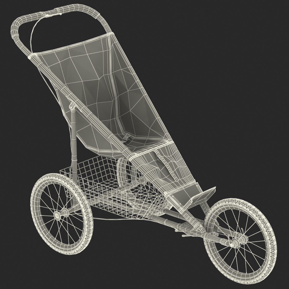 3D Jogging Stroller