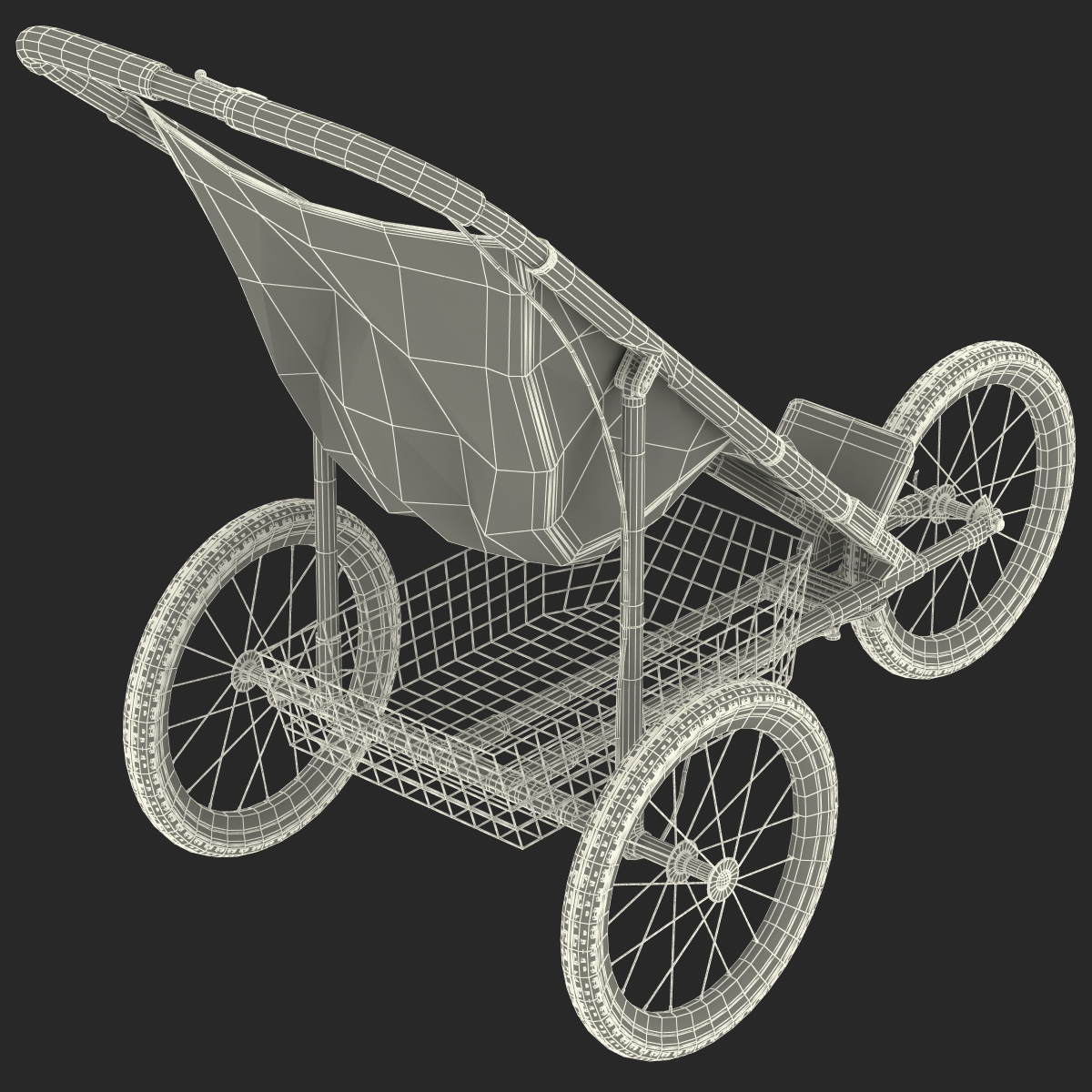 3D Jogging Stroller