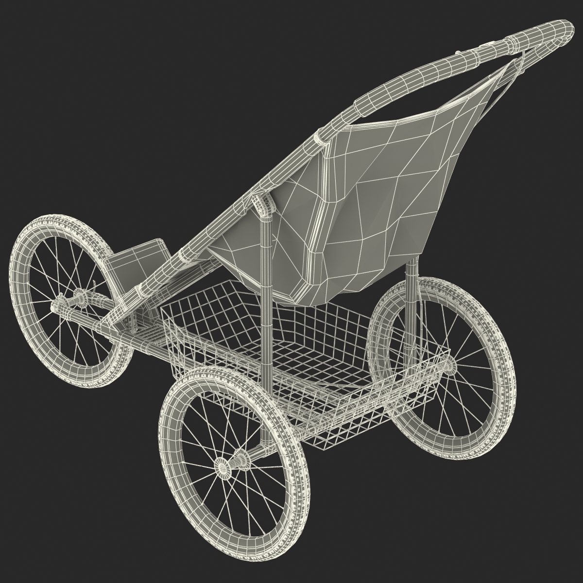 3D Jogging Stroller