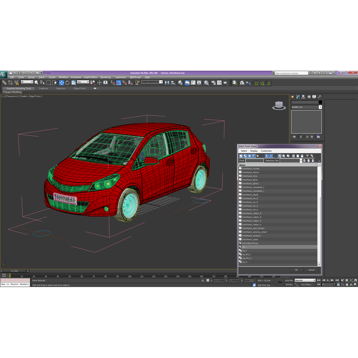 Generic Hatchback 3D