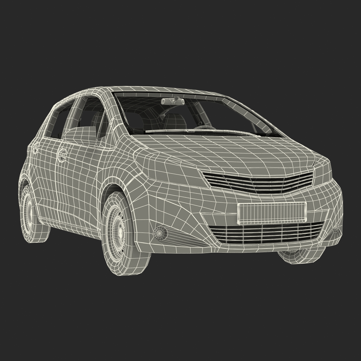 Generic Hatchback 3D