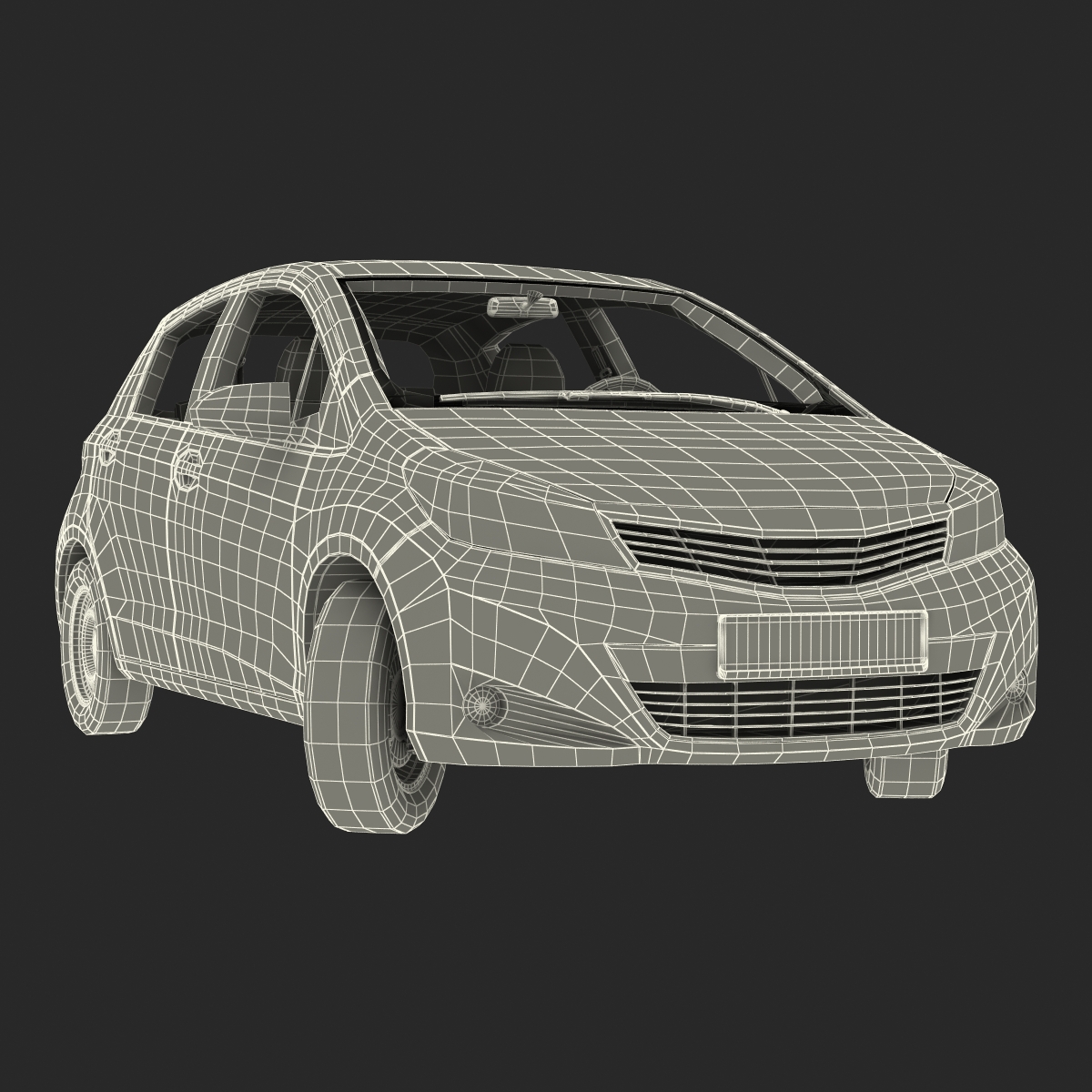 Generic Hatchback 3D