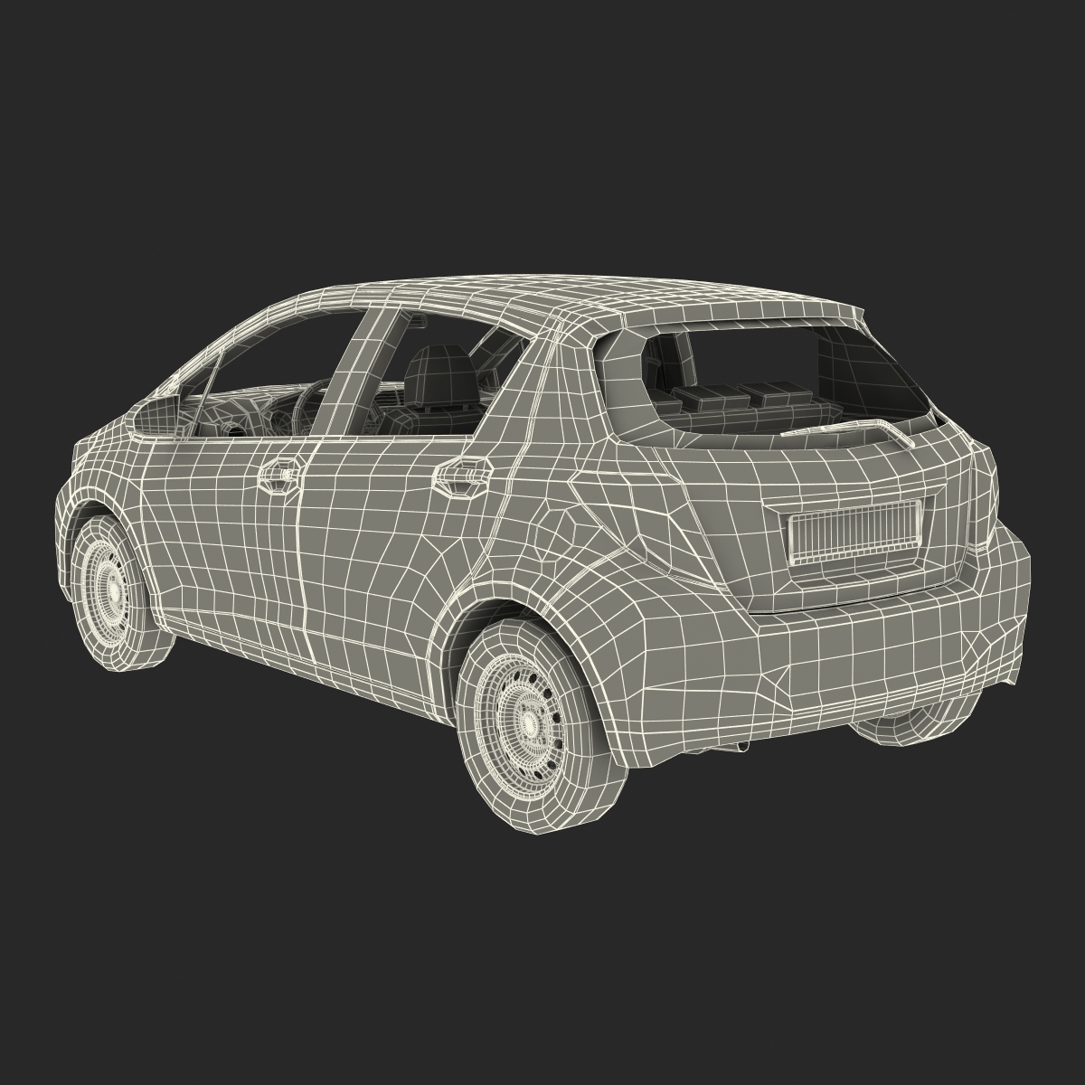 Generic Hatchback 3D