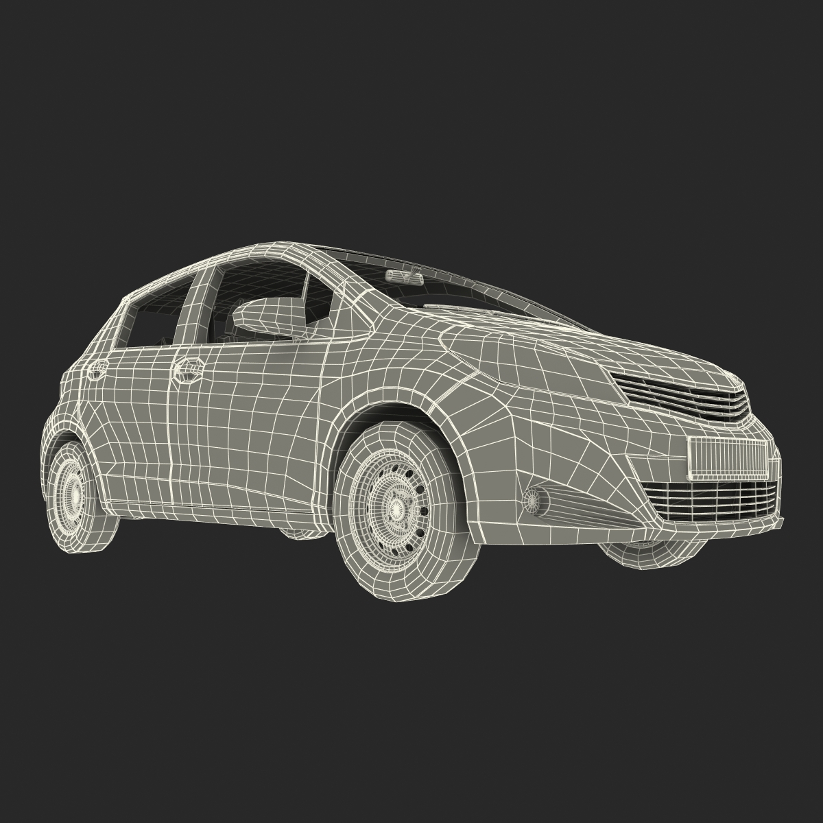 Generic Hatchback 3D