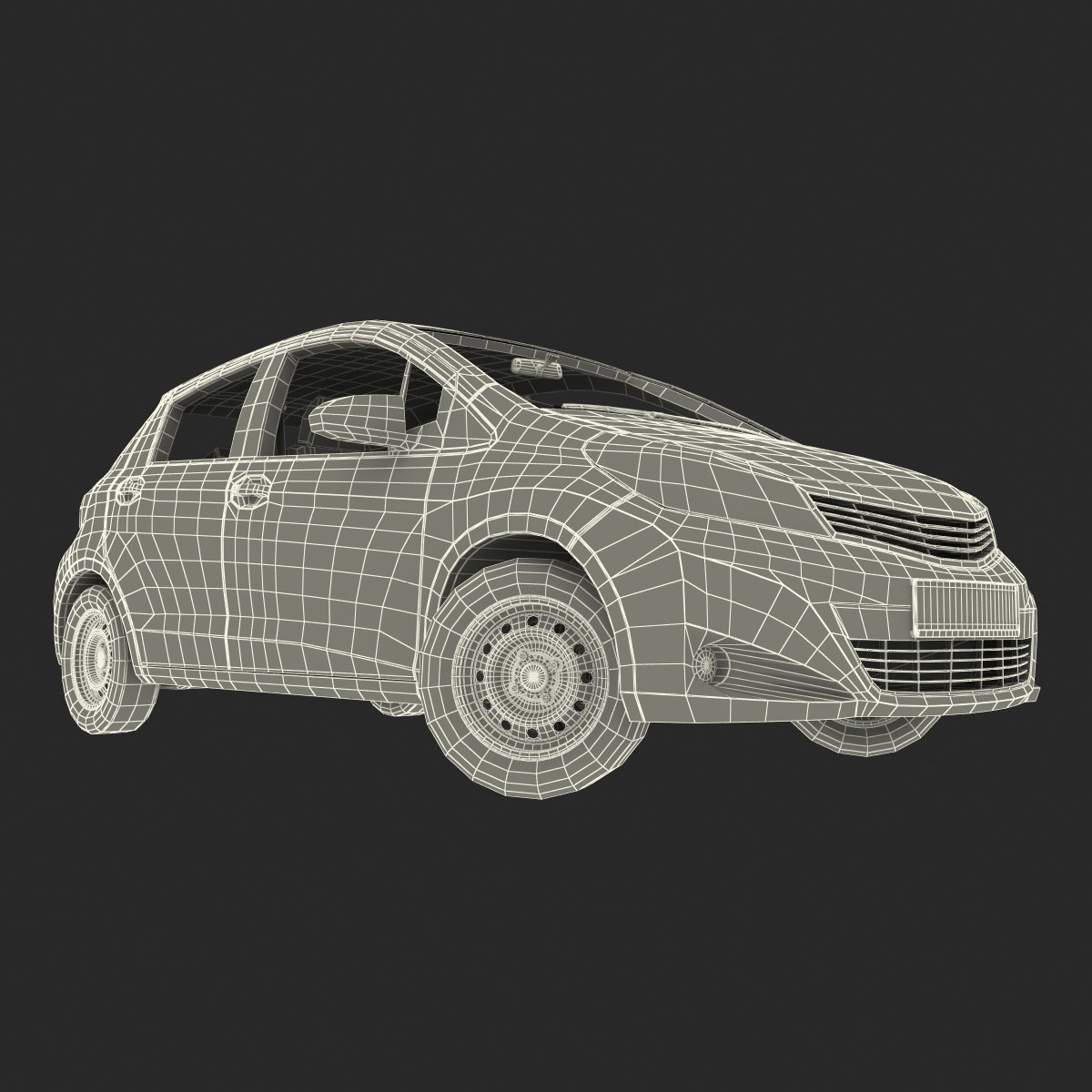 Generic Hatchback 3D