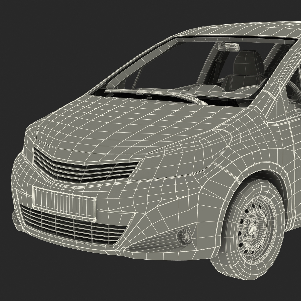 Generic Hatchback 3D