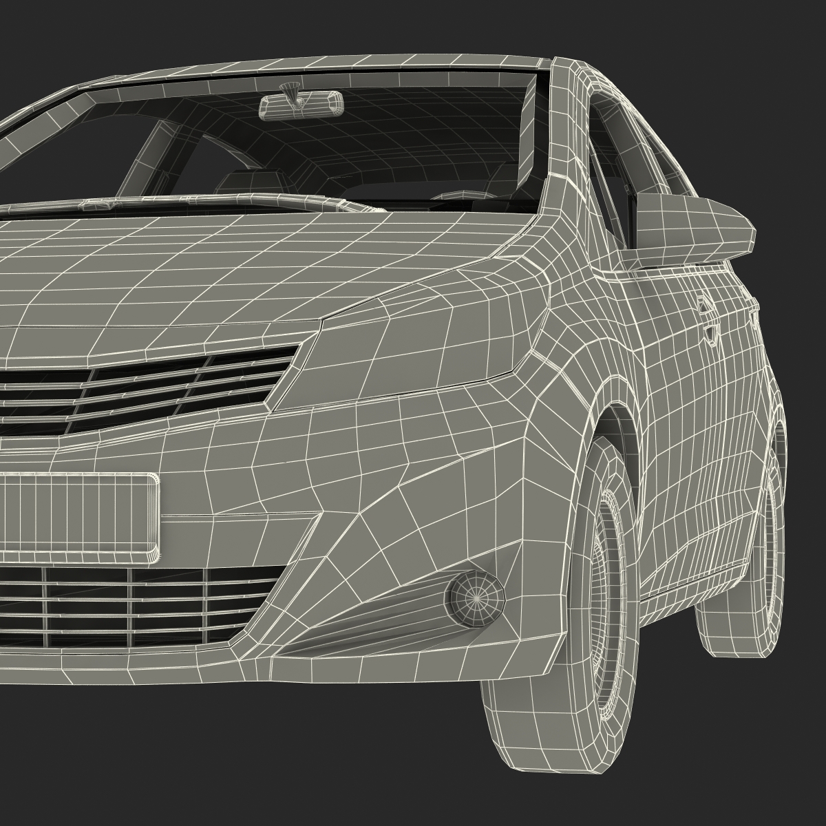 Generic Hatchback 3D