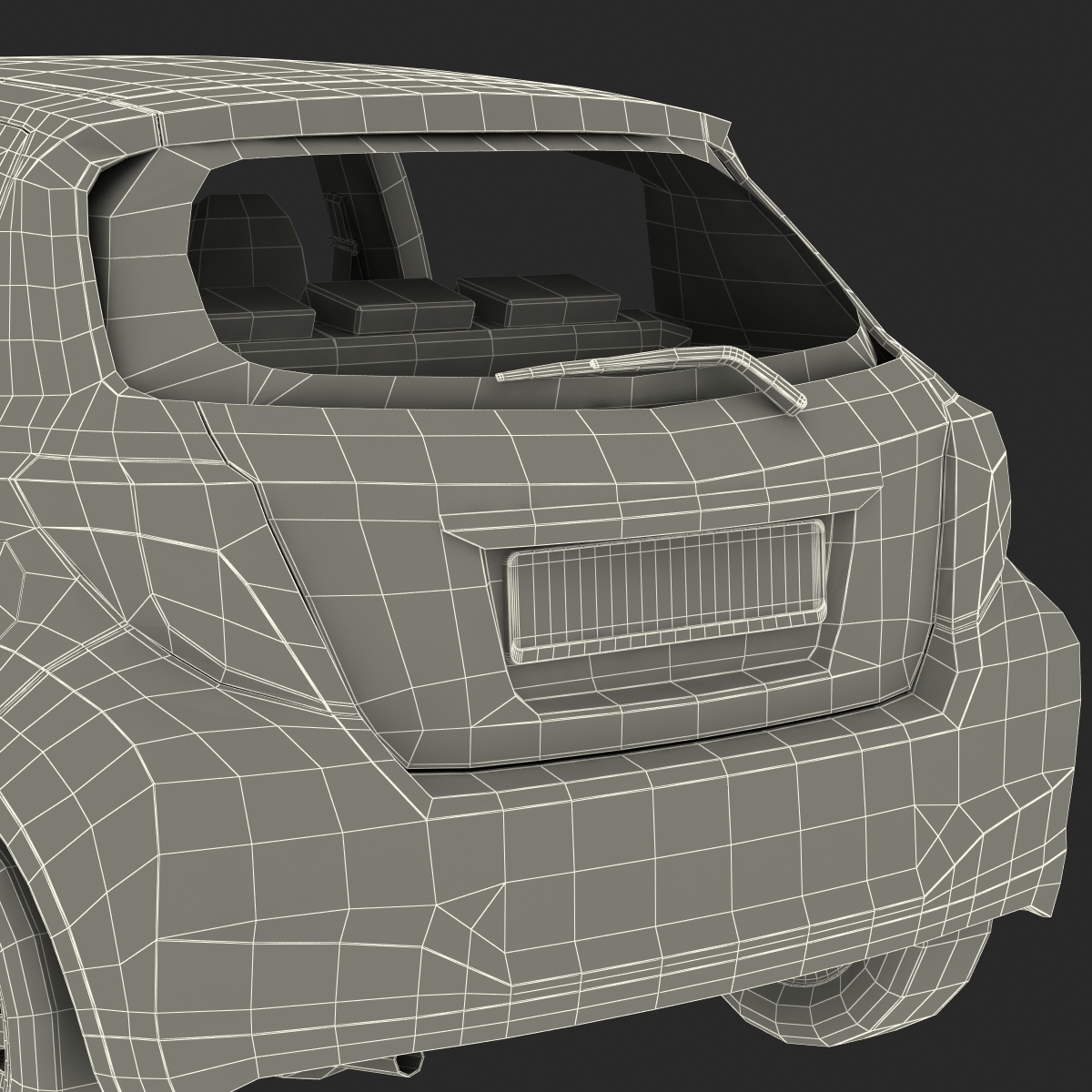 Generic Hatchback 3D