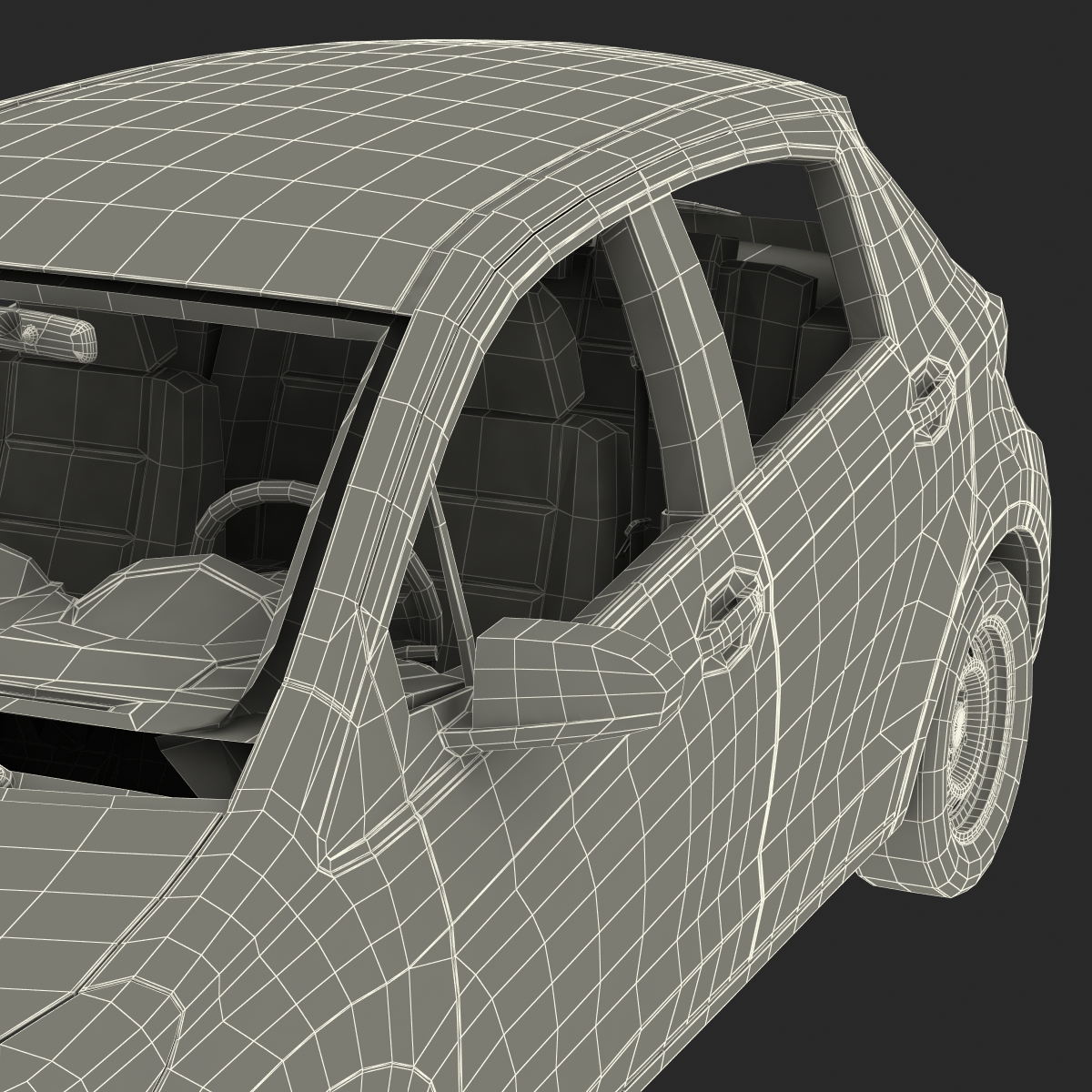 Generic Hatchback 3D