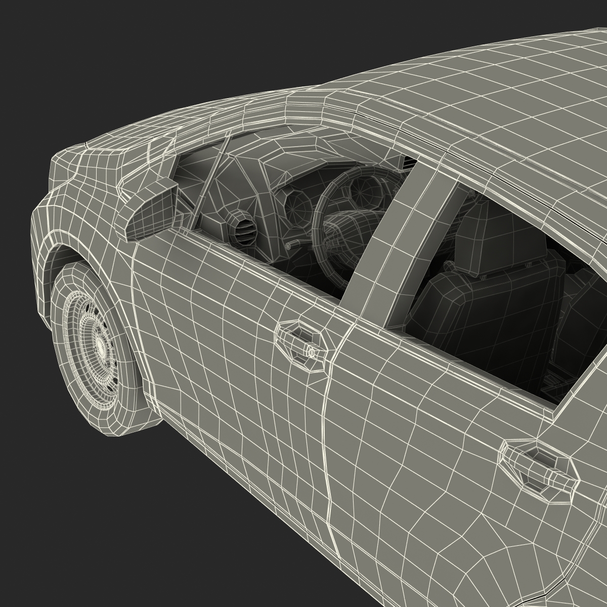 Generic Hatchback 3D