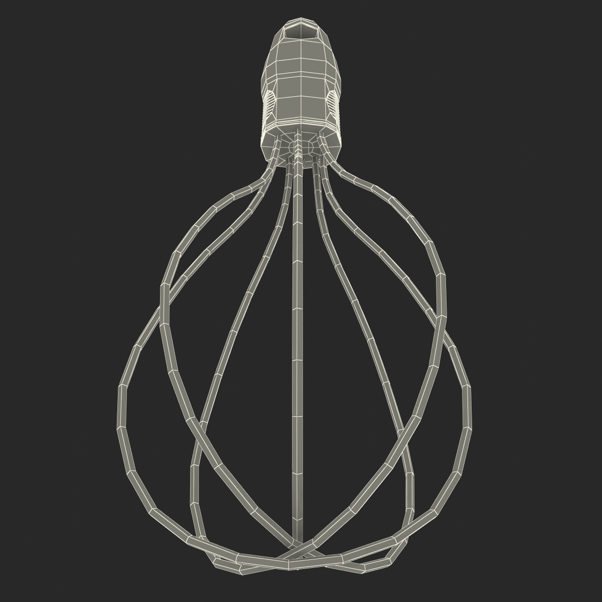 3D Balloon Whisk model