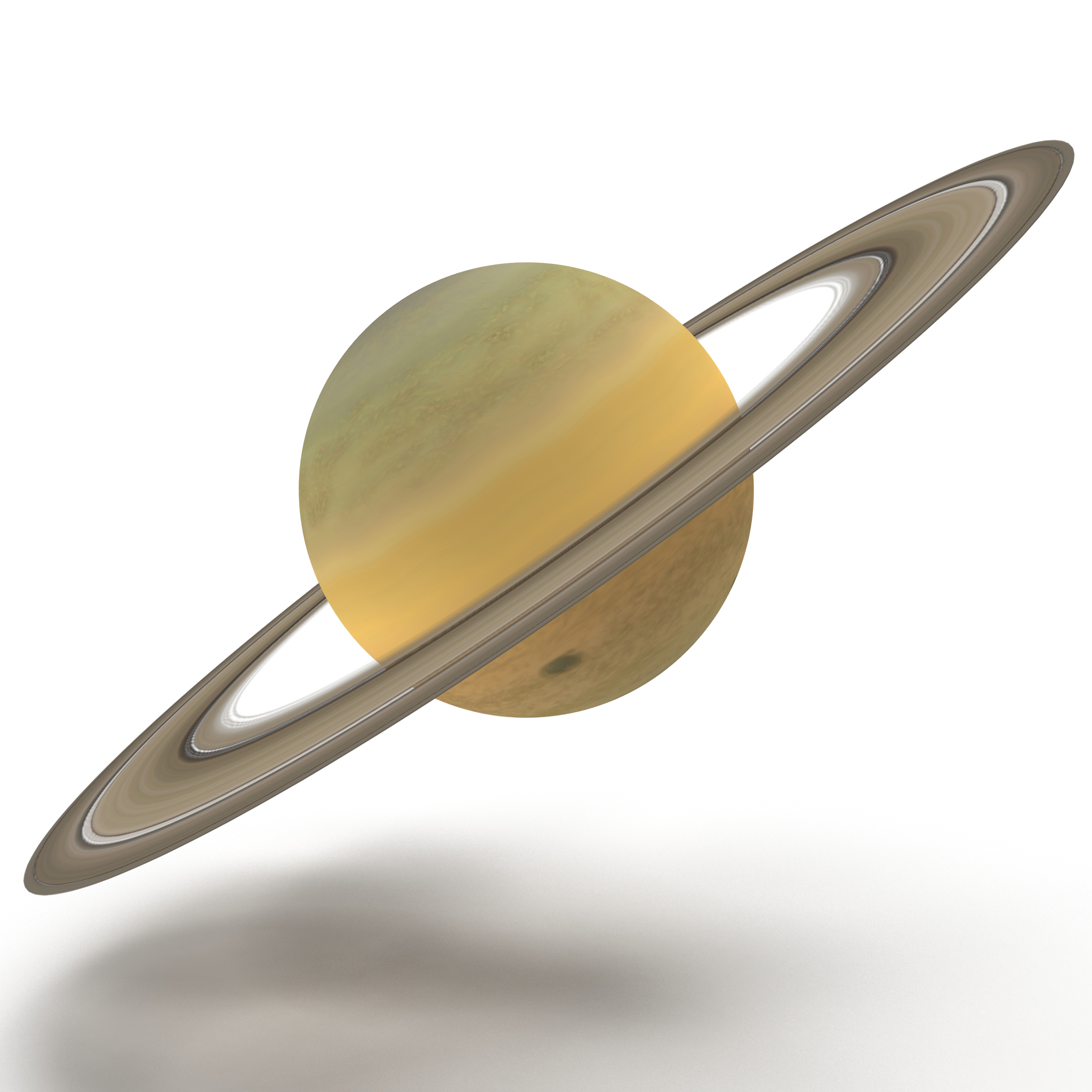 3D Planet Saturn model