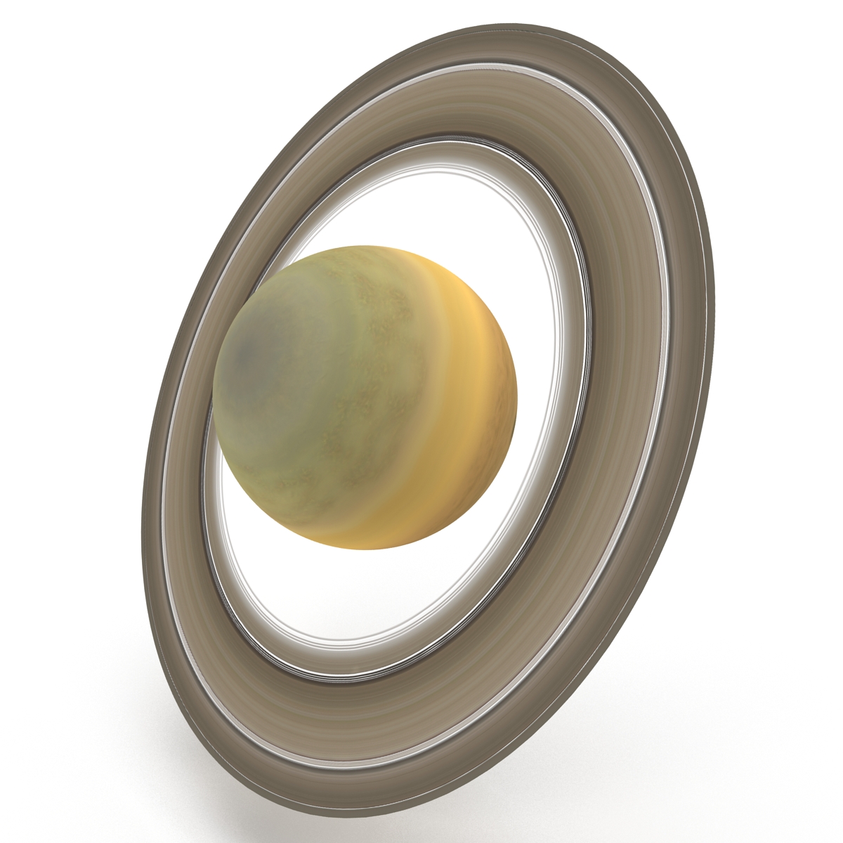 3D Planet Saturn model