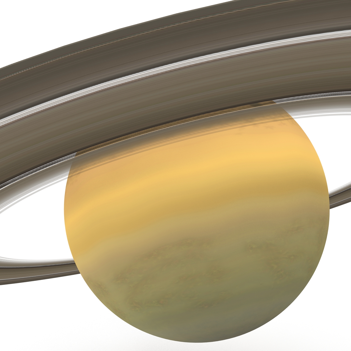 3D Planet Saturn model