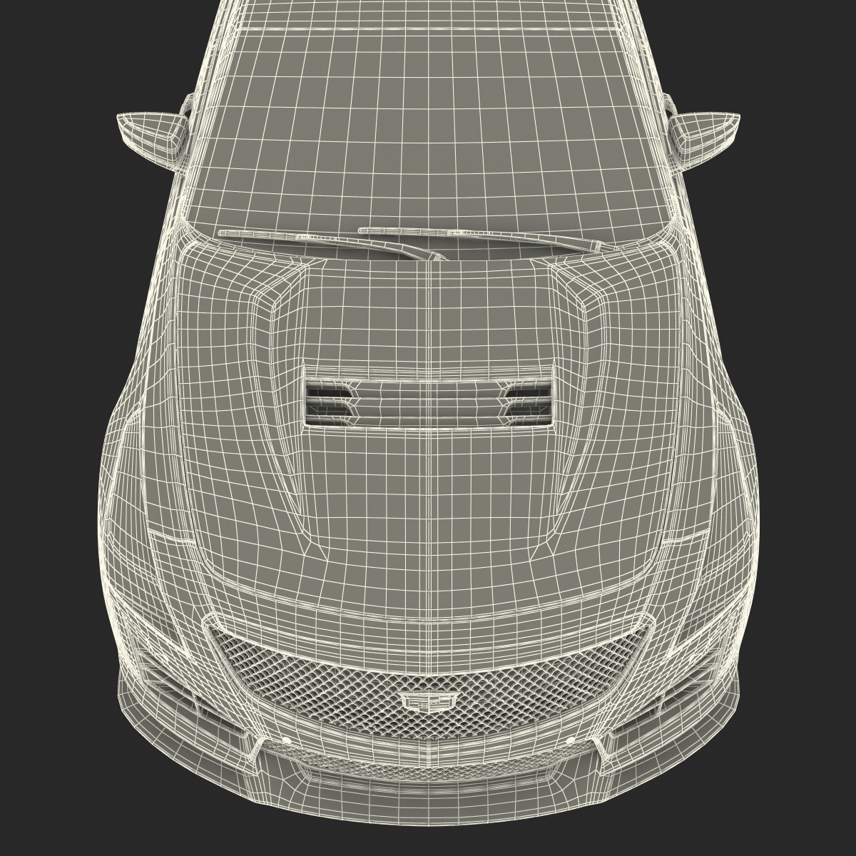 Cadillac CTS-V 2016 3D model