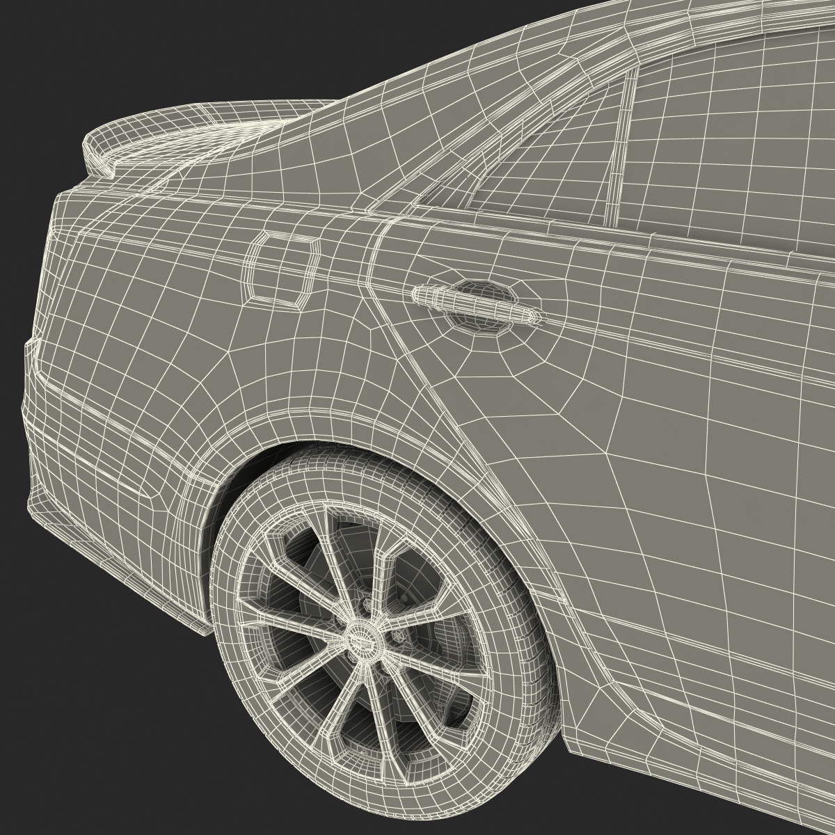 Cadillac CTS-V 2016 3D model