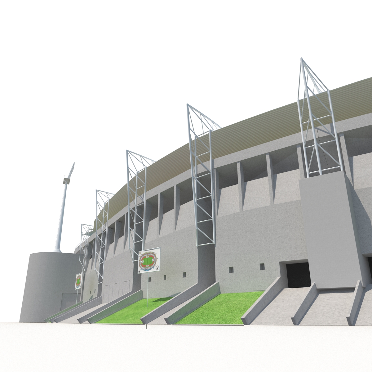 Royal Bafokeng Stadium 3D