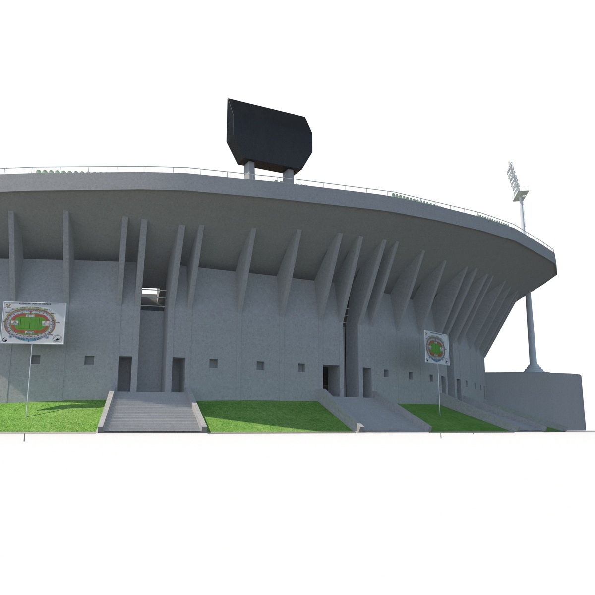 Royal Bafokeng Stadium 3D