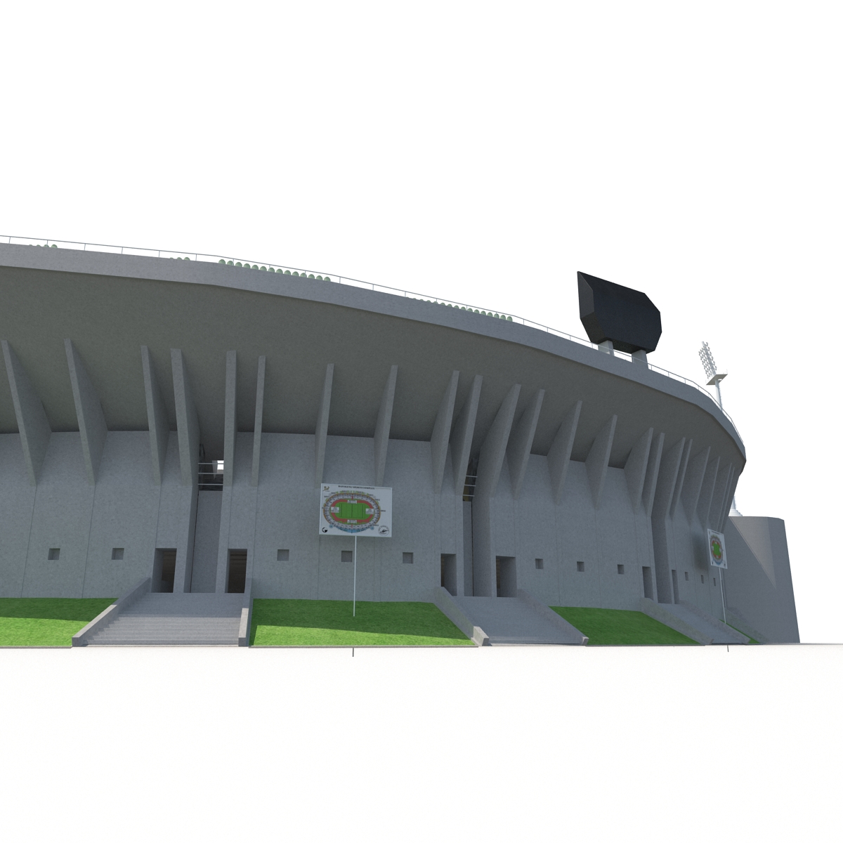 Royal Bafokeng Stadium 3D