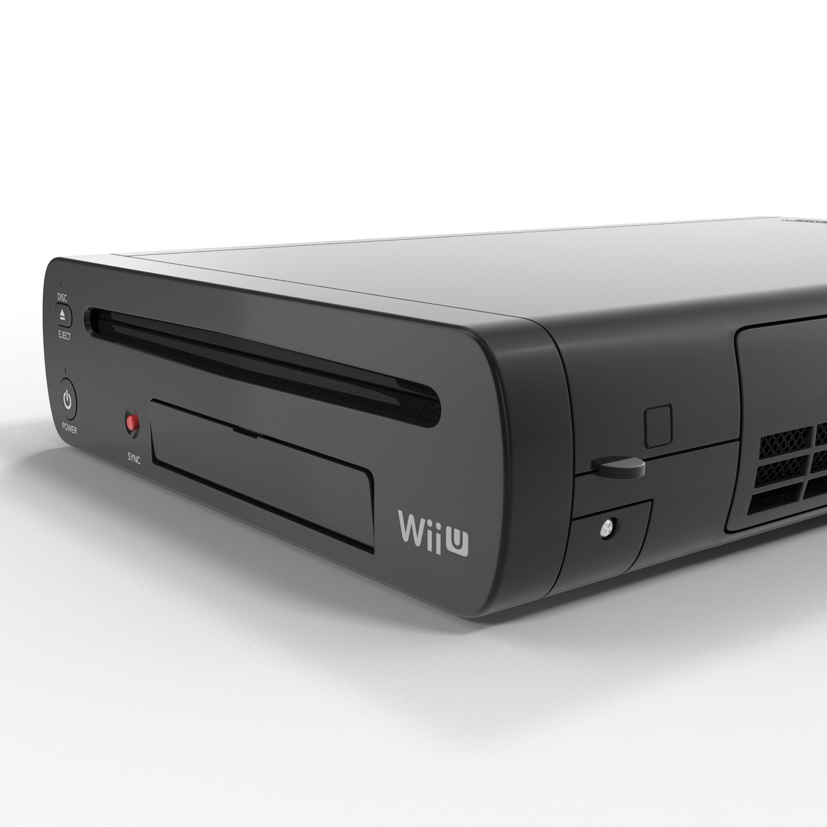 Nintendo Wii U Set Black 3D model