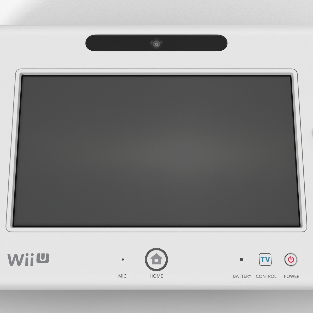 3D Nintendo Wii U Controller White