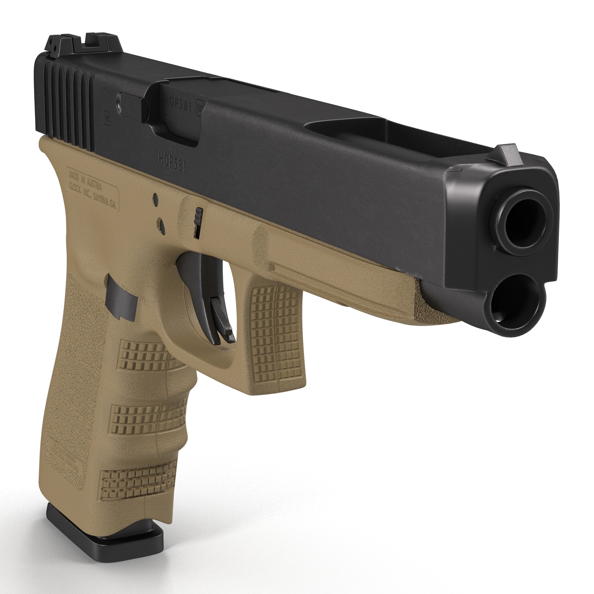 Competition Pistol Glock 34 3D