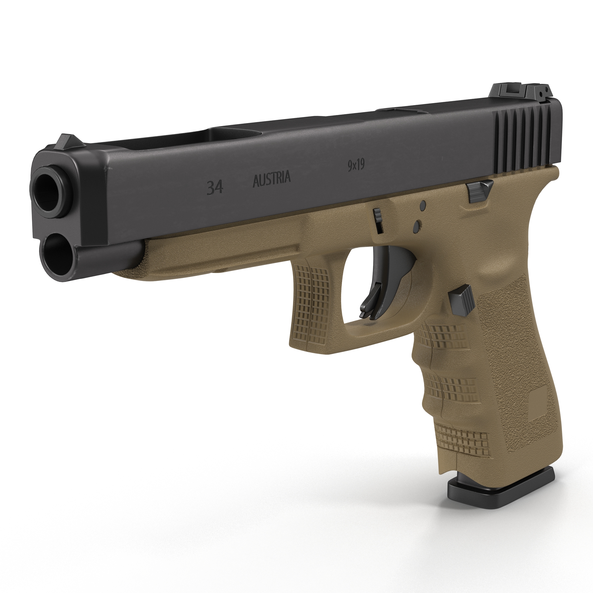 3D Generic Competition Pistol