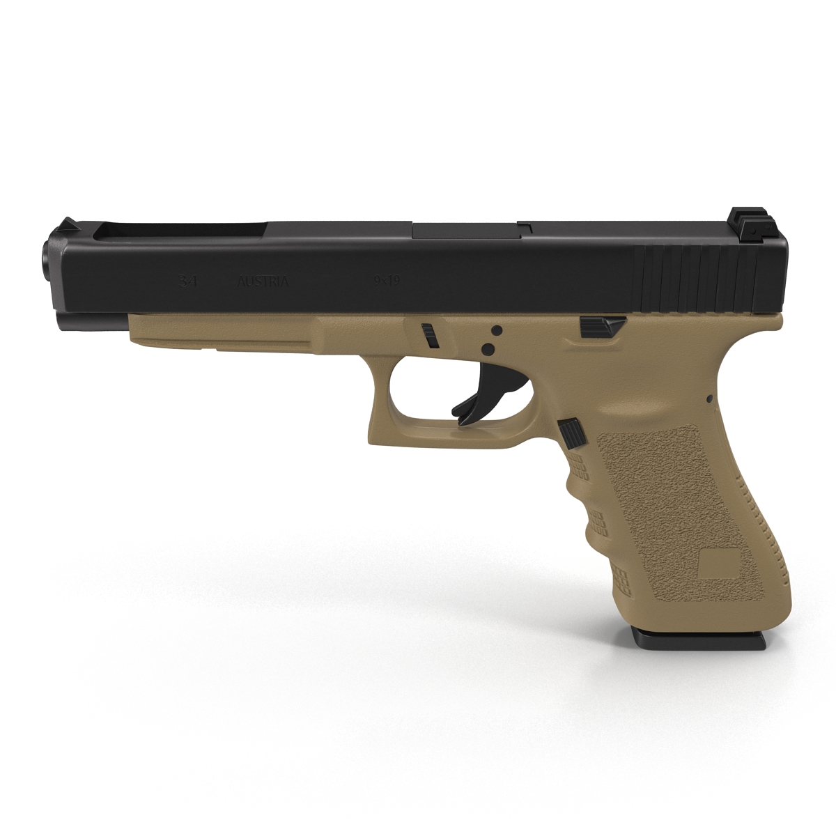 3D Generic Competition Pistol