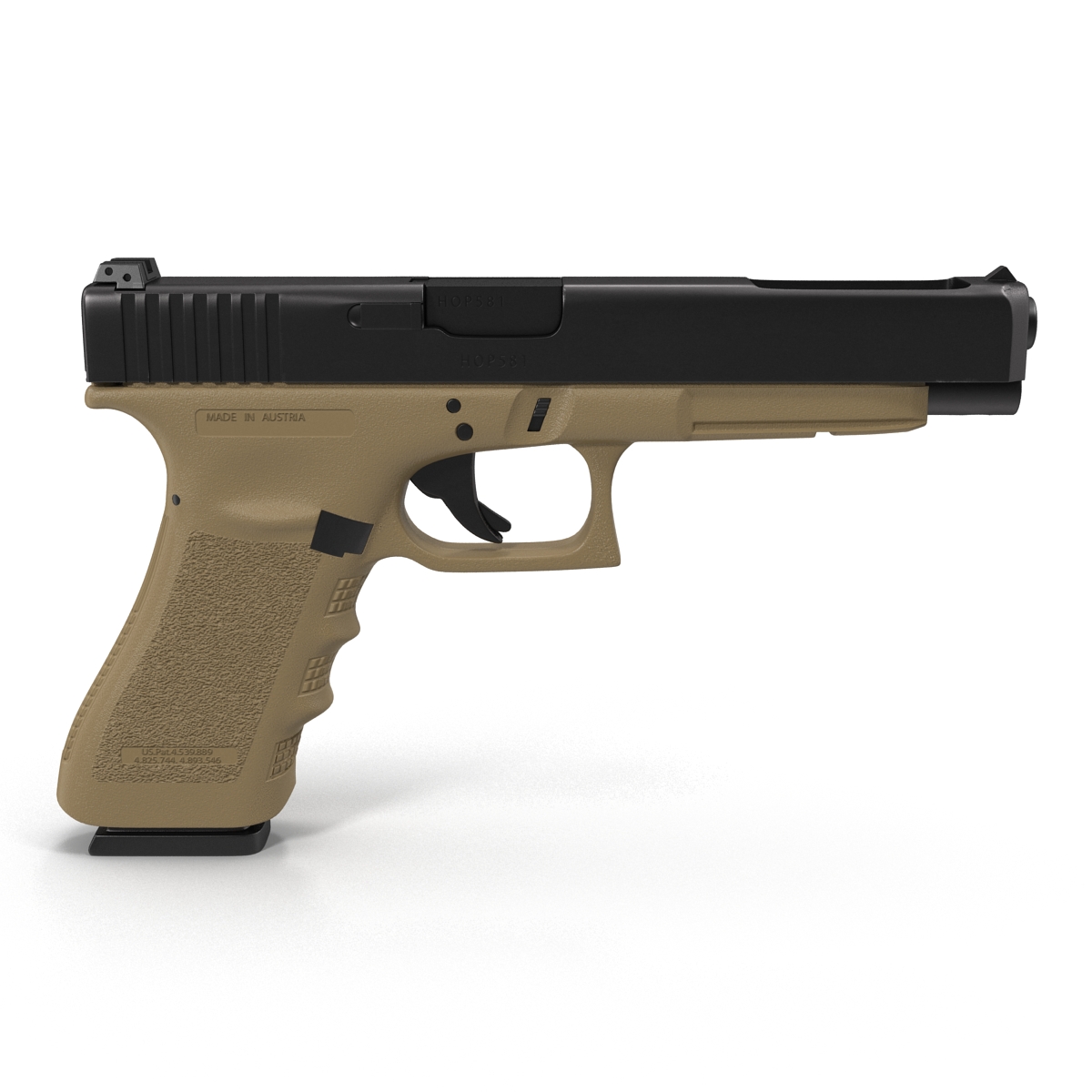 3D Generic Competition Pistol