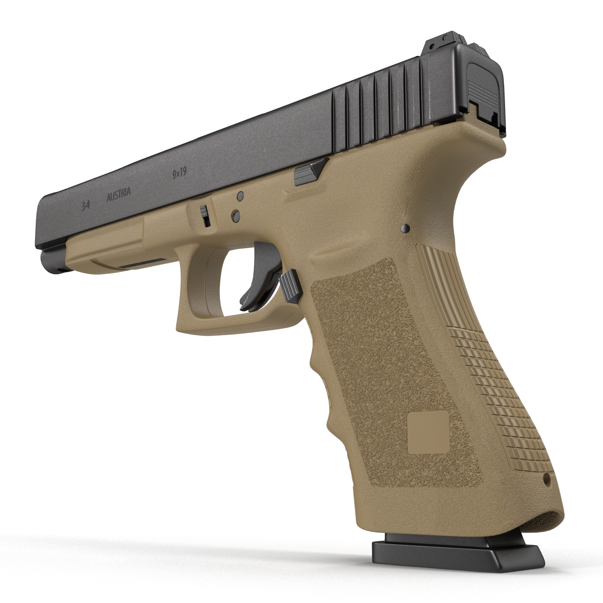 3D Generic Competition Pistol