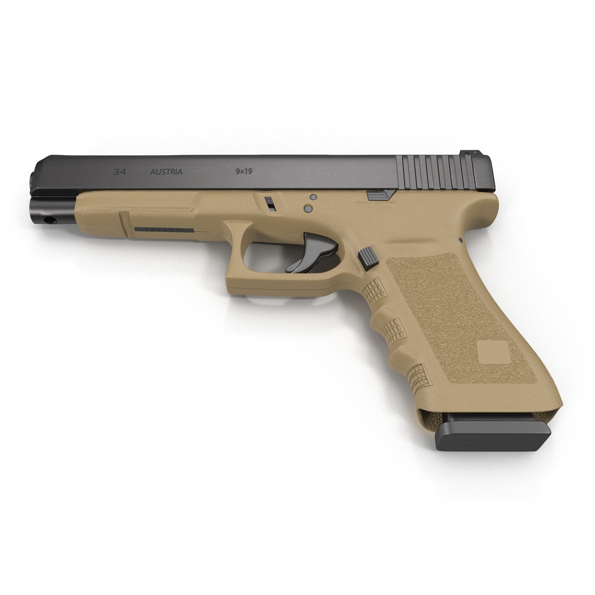 3D Generic Competition Pistol