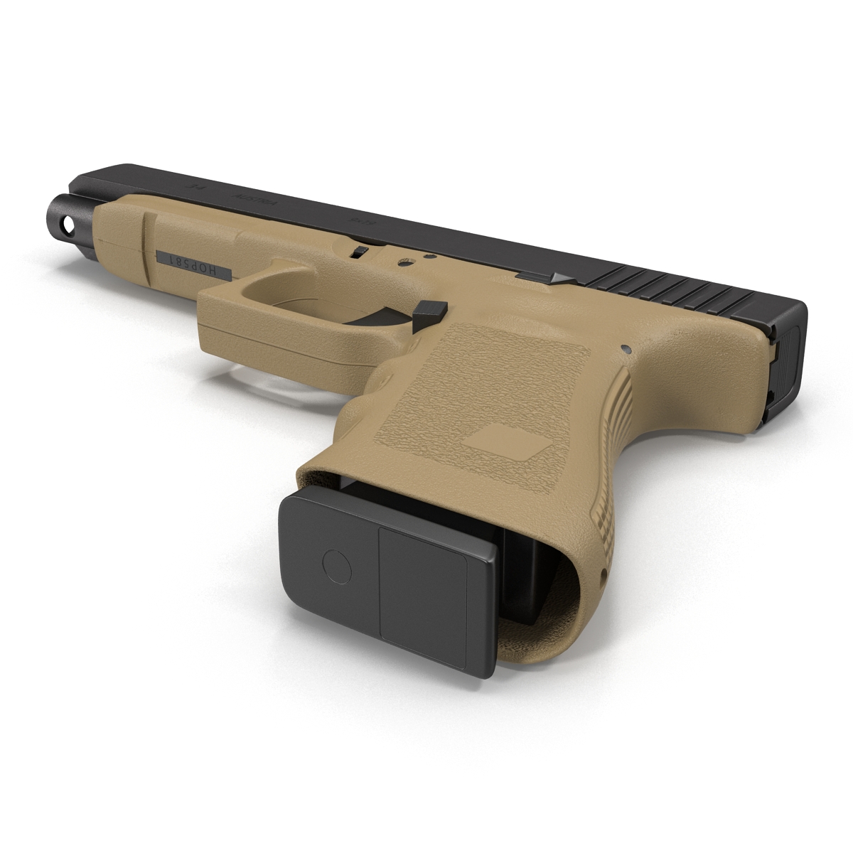 3D Generic Competition Pistol